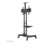 Newstar NM-M1700BLACK Soporte de suelo móvil para TV plana de 32 a 75 pulgadas, Negro, Acero, Carga 50 kg