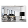 Newstar NM-M1700BLACK Soporte de suelo móvil para TV plana de 32 a 75 pulgadas, Negro, Acero, Carga 50 kg