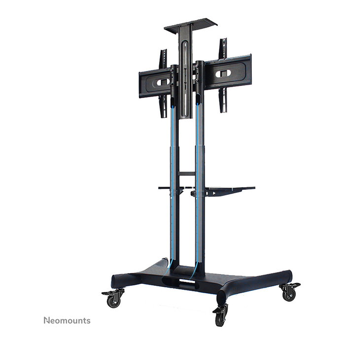 Newstar NM-M1700BLACK Soporte de suelo móvil para TV plana de 32 a 75 pulgadas, Negro, Acero, Carga 50 kg