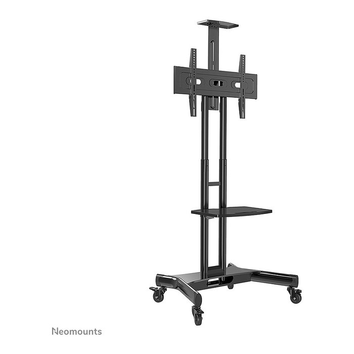 Newstar NM-M1700BLACK Soporte de suelo móvil para TV plana de 32 a 75 pulgadas, Negro, Acero, Carga 50 kg