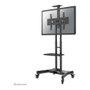 Newstar NM-M1700BLACK Soporte de suelo móvil para TV plana de 32 a 75 pulgadas, Negro, Acero, Carga 50 kg