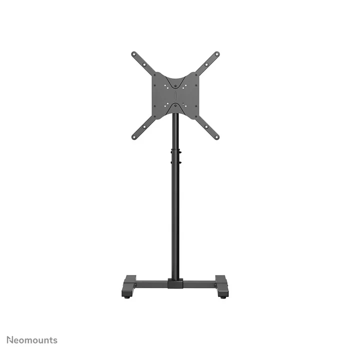 Neomounts NS-FS100BLACK Soporte de suelo para TV hasta 55", altura ajustable 75-124 cm, inclinación 0-30°, color Negro, compatible con VESA hasta 400x400 mm