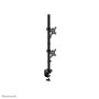 Neomounts FPMA-D550DVBLACK Brazo Doble para Monitor de Movimiento Completo (Abrazadera y Pasacables) para Dos Monitores/Pantallas de hasta 32" - Negro