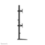 Neomounts FPMA-D550DDVBLACK Soporte para 2 Monitores de hasta 32" (81.3 cm) con VESA 75x75/100x100 mm, Giratorio, Inclinable y Ajuste de Altura, Base de Escritorio Negro