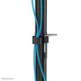 Neomounts FPMA-D550DDVBLACK Soporte para 2 Monitores de hasta 32" (81.3 cm) con VESA 75x75/100x100 mm, Giratorio, Inclinable y Ajuste de Altura, Base de Escritorio Negro