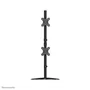 Neomounts FPMA-D550DDVBLACK Soporte para 2 Monitores de hasta 32" (81.3 cm) con VESA 75x75/100x100 mm, Giratorio, Inclinable y Ajuste de Altura, Base de Escritorio Negro