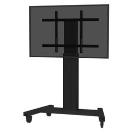 Newstar PLASMA-M2250BLACK - Soporte de suelo móvil eléctrico para TV/Monitor de 42" a 100" (106-254cm), negro, carga 130kg, VESA hasta 800x600