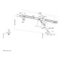 Newstar Neomounts NM-D775DX3BLACK Soporte para tres monitores de 17-27 pulgadas