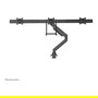 Neomounts NM-D775DX3BLACK Brazo de Monitor para 3 Pantallas 17-27"