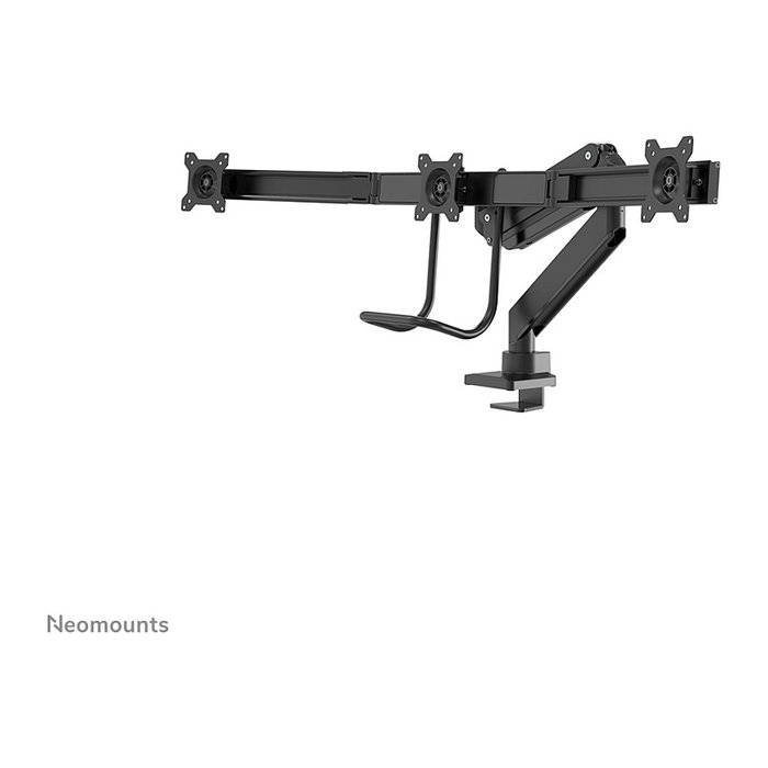 Neomounts NM-D775DX3BLACK Brazo de Monitor para 3 Pantallas 17-27"