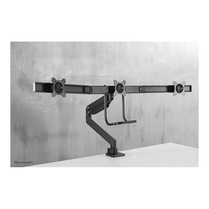Neomounts NM-D775DX3BLACK Brazo de Monitor para 3 Pantallas 17-27"