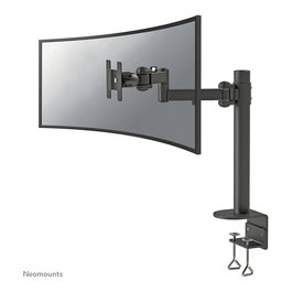 Newstar Neomounts FPMA-D960BLACKPLUS Soporte de Brazo para Monitor, Escritorio, Abrazadera, 10 a 49 pulgadas, Curvo, 20 kg, VESA 100x100/75x75 mm, Negro