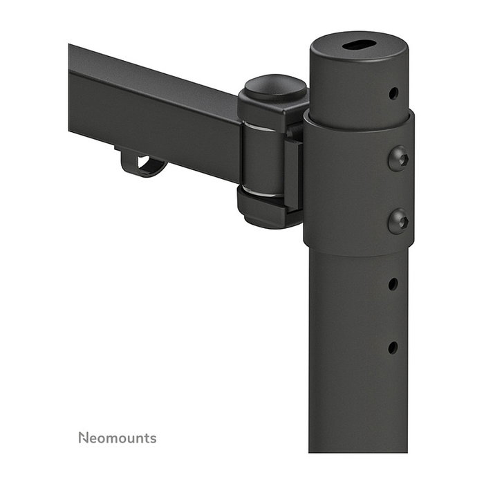 Newstar Neomounts FPMA-D960BLACKPLUS Soporte de Brazo para Monitor, Escritorio, Abrazadera, 10 a 49 pulgadas, Curvo, 20 kg, VESA 100x100/75x75 mm, Negro