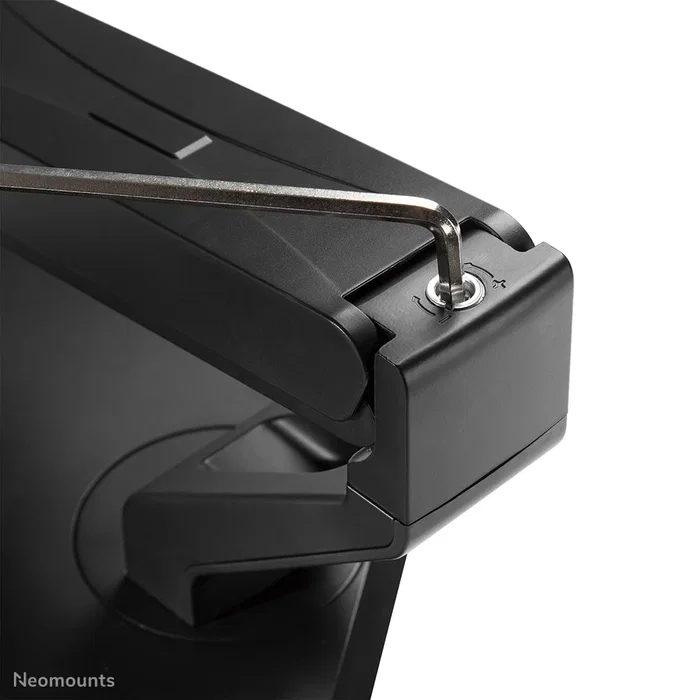 Neomounts FPMA-D885BLACK Soporte para Monitor de Escritorio con Ajuste de Altura y Gas - Negro, Hasta 32" (81.3 cm), Compatible VESA 75x75 y 100x100 mm