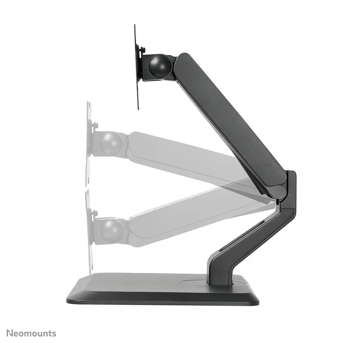 Neomounts FPMA-D885BLACK Soporte para Monitor de Escritorio con Ajuste de Altura y Gas - Negro, Hasta 32" (81.3 cm), Compatible VESA 75x75 y 100x100 mm