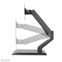 Neomounts FPMA-D885BLACK Soporte para Monitor de Escritorio con Ajuste de Altura y Gas - Negro, Hasta 32" (81.3 cm), Compatible VESA 75x75 y 100x100 mm