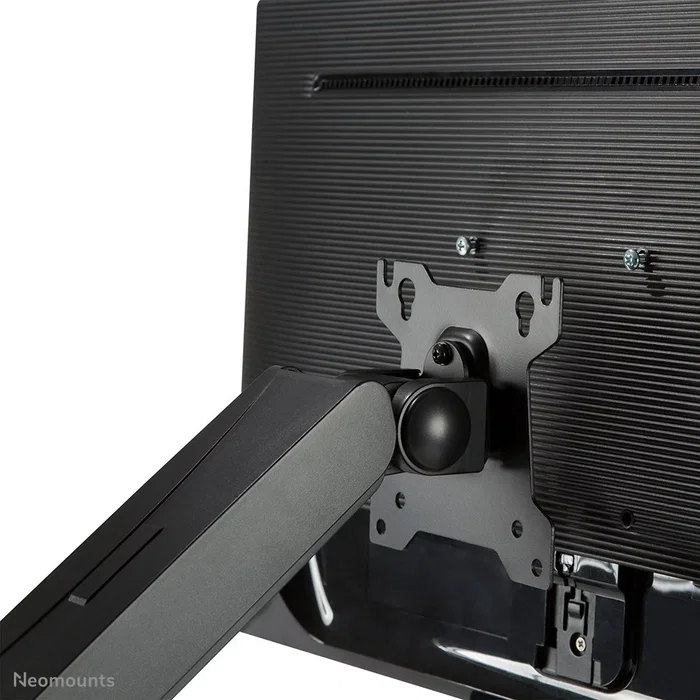 Neomounts FPMA-D885BLACK Soporte para Monitor de Escritorio con Ajuste de Altura y Gas - Negro, Hasta 32" (81.3 cm), Compatible VESA 75x75 y 100x100 mm