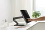 Neomounts FPMA-D885BLACK Soporte para Monitor de Escritorio con Ajuste de Altura y Gas - Negro, Hasta 32" (81.3 cm), Compatible VESA 75x75 y 100x100 mm