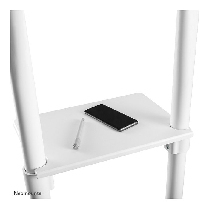 Neomounts Carro para TV NS-M1250WHITE, Soporte Móvil para Pantallas de 37" a 70", Blanco, 70kg