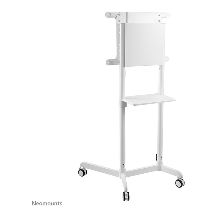 Neomounts Carro para TV NS-M1250WHITE, Soporte Móvil para Pantallas de 37" a 70", Blanco, 70kg
