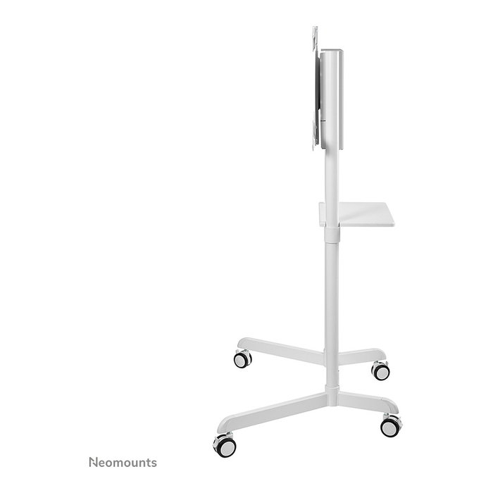 Neomounts Carro para TV NS-M1250WHITE, Soporte Móvil para Pantallas de 37" a 70", Blanco, 70kg