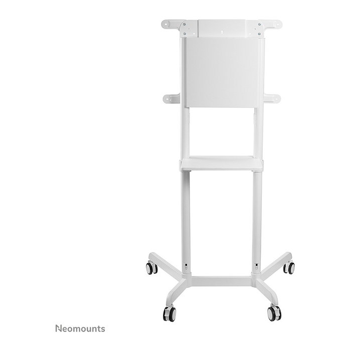 Neomounts Carro para TV NS-M1250WHITE, Soporte Móvil para Pantallas de 37" a 70", Blanco, 70kg