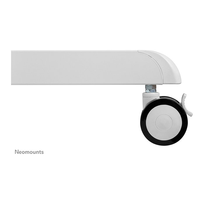 Neomounts Carro para TV NS-M1250WHITE, Soporte Móvil para Pantallas de 37" a 70", Blanco, 70kg