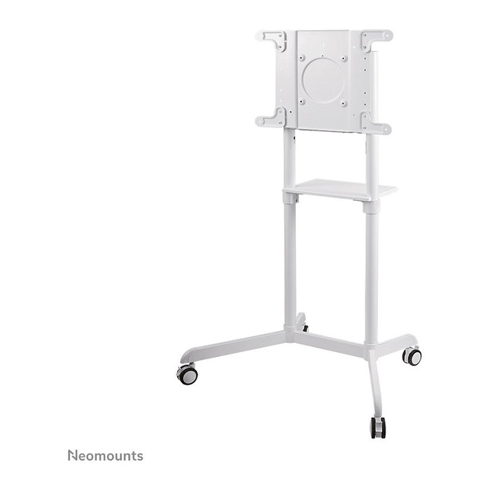 Neomounts Carro para TV NS-M1250WHITE, Soporte Móvil para Pantallas de 37" a 70", Blanco, 70kg