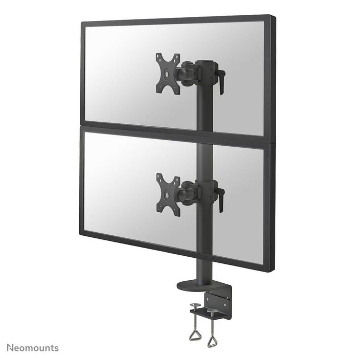 Newstar Neomounts FPMA-D960DVBLACKPLUS Soporte para dos monitores de 17-49 pulgadas, Negro