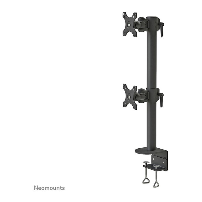Newstar Neomounts FPMA-D960DVBLACKPLUS Soporte para dos monitores de 17-49 pulgadas, Negro