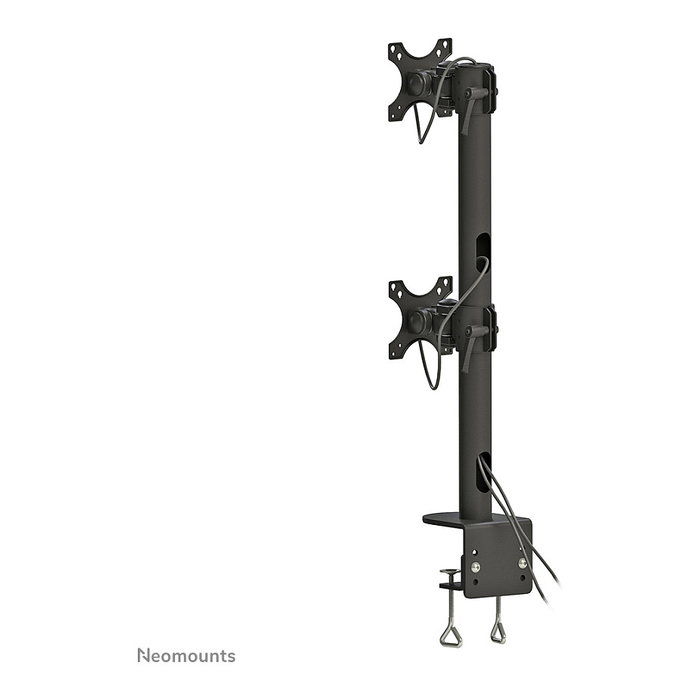 Newstar Neomounts FPMA-D960DVBLACKPLUS Soporte para dos monitores de 17-49 pulgadas, Negro