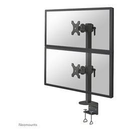 Neomounts FPMA-D960DVBLACKPLUS Soporte para dos monitores de 17-49 pulgadas