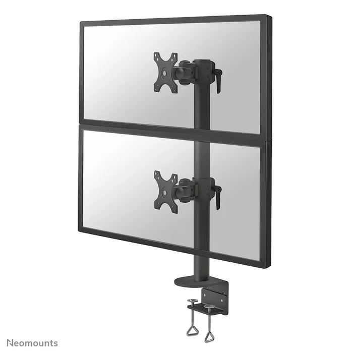NEOMOUNTS Soporte de escritorio FPMA-D960DVBLACKPLUS para dos monitores de 17-49 pulgadas NEOMOUNTS Soporte de escritorio FPMA-D960DVBLACKPLUS para dos monitores de 17-49 pulgadas