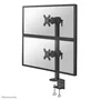 NEOMOUNTS Soporte de escritorio FPMA-D960DVBLACKPLUS para dos monitores de 17-49 pulgadas
