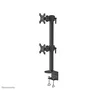 NEOMOUNTS Soporte de escritorio FPMA-D960DVBLACKPLUS para dos monitores de 17-49 pulgadas