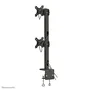 NEOMOUNTS Soporte de escritorio FPMA-D960DVBLACKPLUS para dos monitores de 17-49 pulgadas
