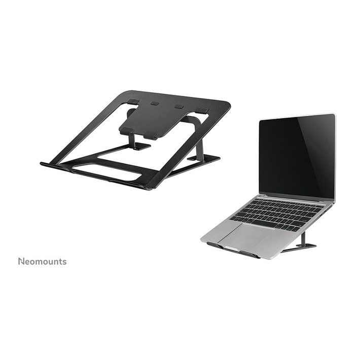 Neomounts NSLS085BLACK Soporte Plegable para Portátiles de 10-17 pulgadas, Negro