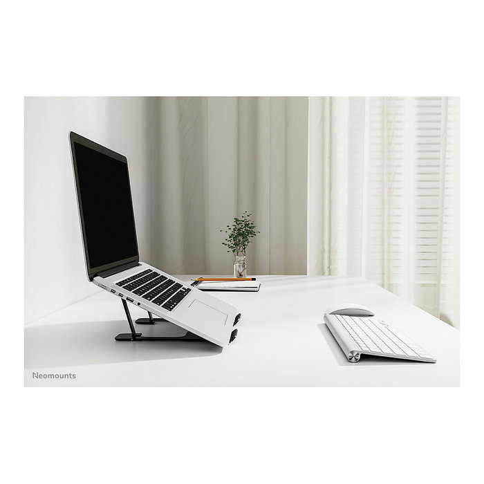 Neomounts NSLS085BLACK Soporte Plegable para Portátiles de 10-17 pulgadas, Negro