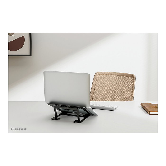 Neomounts NSLS085BLACK Soporte Plegable para Portátiles de 10-17 pulgadas, Negro