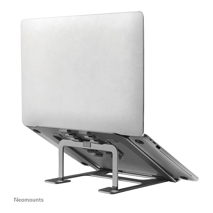 Newstar NSLS085GREY Soporte para Portátil Plegable, Color Gris, Capacidad 5 kg