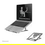 Newstar NSLS085GREY Soporte para Portátil Plegable, Color Gris, Capacidad 5 kg