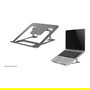 Newstar NSLS085GREY Soporte para Portátil Plegable, Color Gris, Capacidad 5 kg