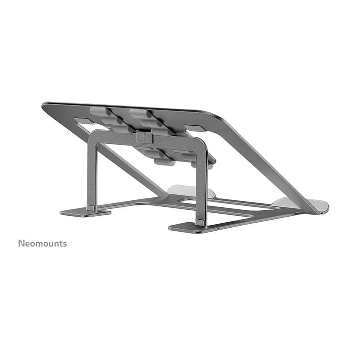 Newstar NSLS085GREY Soporte para Portátil Plegable, Color Gris, Capacidad 5 kg