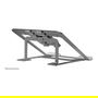 Newstar NSLS085GREY Soporte para Portátil Plegable, Color Gris, Capacidad 5 kg