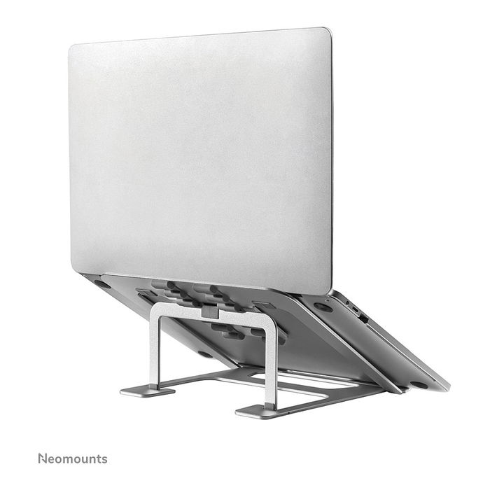 Newstar NSLS085SILVER Soportes Falta para Laptop, Neomounts, Acero con Recubrimiento en Polvo, Soporte de 5 kg, Plata