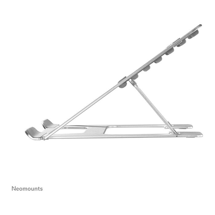 Newstar NSLS085SILVER Soportes Falta para Laptop, Neomounts, Acero con Recubrimiento en Polvo, Soporte de 5 kg, Plata