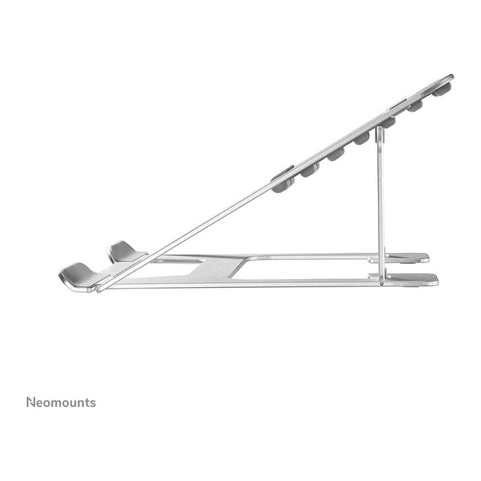 Newstar NSLS085SILVER Soportes Falta para Laptop, Neomounts, Acero con Recubrimiento en Polvo, Soporte de 5 kg, Plata