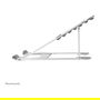 Newstar NSLS085SILVER Soportes Falta para Laptop, Neomounts, Acero con Recubrimiento en Polvo, Soporte de 5 kg, Plata