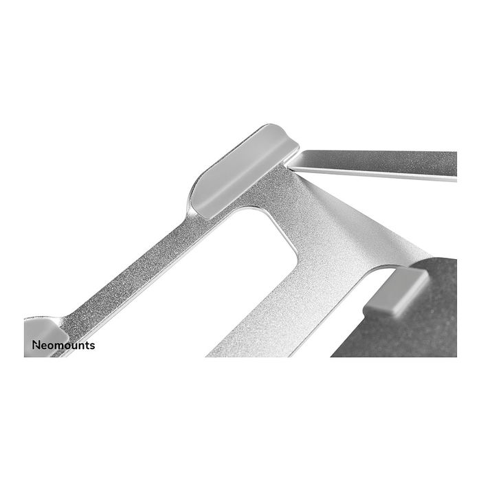 Newstar NSLS085SILVER Soportes Falta para Laptop, Neomounts, Acero con Recubrimiento en Polvo, Soporte de 5 kg, Plata