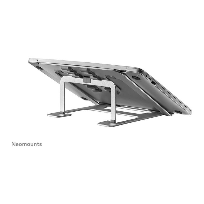Newstar NSLS085SILVER Soportes Falta para Laptop, Neomounts, Acero con Recubrimiento en Polvo, Soporte de 5 kg, Plata